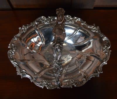 Walker Hall Silver Basket SAI3216 Antique Silver 4