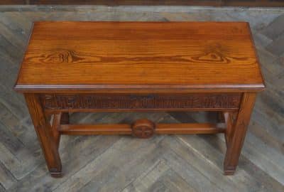 Pine Gothic/ Church Hall Table SAI3244 - Image 3