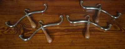 Set Of 4 Edwardian Barristers Hangers SAI3245
