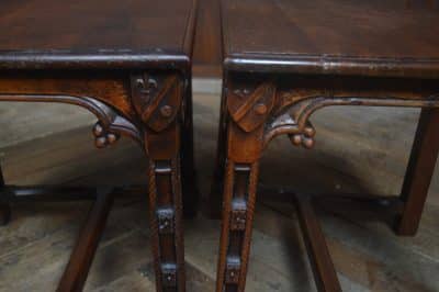 Pair Of Gothic Style Victorian Chairs SAI3265 Antique Chairs 4