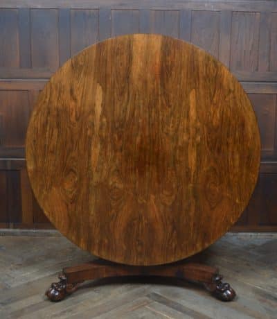 Victorian Rosewood Snap Top Table SAI3250 Antique Furniture 5