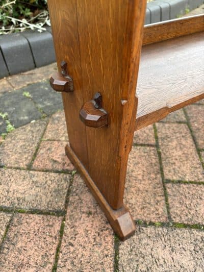 Arts & Crafts Oak Bookcase by Brynmawr Furniture - Image 4