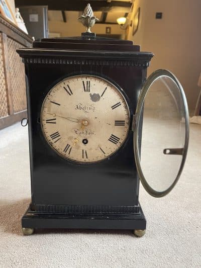 Regency bracket clock c1830 - Image 9