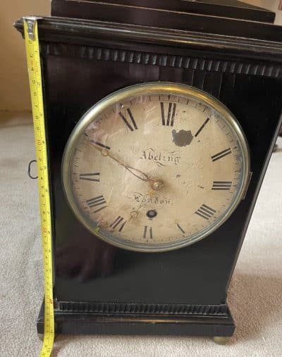Regency bracket clock c1830 - Image 18
