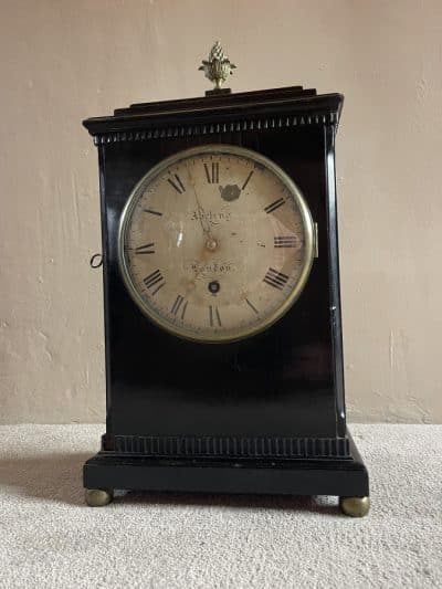 Regency bracket clock c1830 bracket clock Antique Clocks 3
