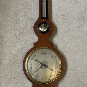 Georgian banjo barometer c1820 banjo barometer Scientific Antiques