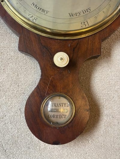 Georgian banjo barometer c1820 banjo barometer Scientific Antiques 5