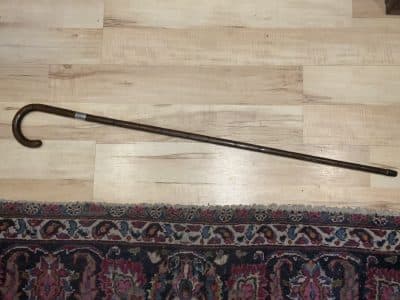 Gentleman’s walking stick sword stick with silver collar - Image 2