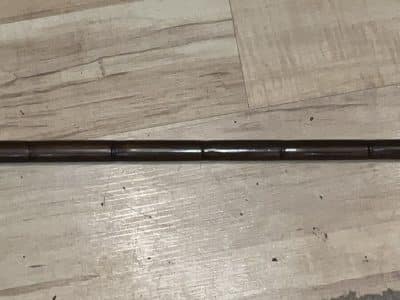 Gentleman’s walking stick sword stick with silver collar - Image 6