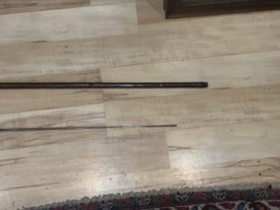 Gentleman’s walking stick sword stick with silver collar - Image 18