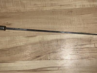 Gentleman’s walking stick sword stick with silver collar - Image 27