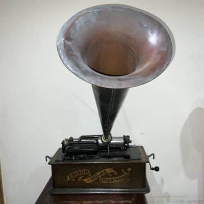 Edison Home Phonograph Antique Musical Instruments 4