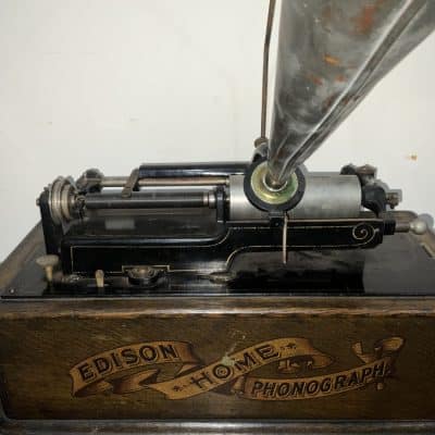 Edison Home Phonograph Antique Musical Instruments 7