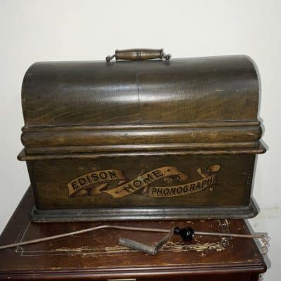 Edison Home Phonograph Antique Musical Instruments 15