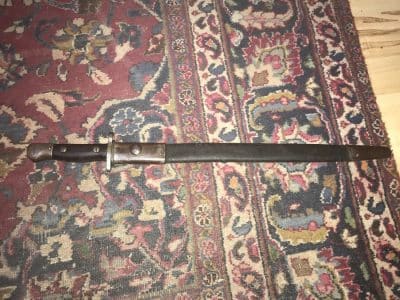 Bayonet and Scabbard British Army 1WW
