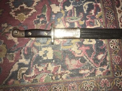 Bayonet and Scabbard British Army 1WW Military & War Antiques 8