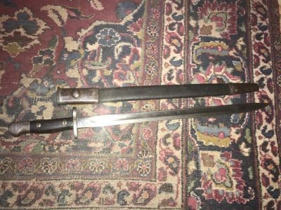 Bayonet and Scabbard British Army 1WW Military & War Antiques 11