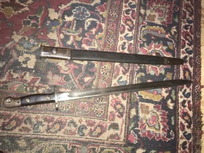 Bayonet and Scabbard British Army 1WW Military & War Antiques 16