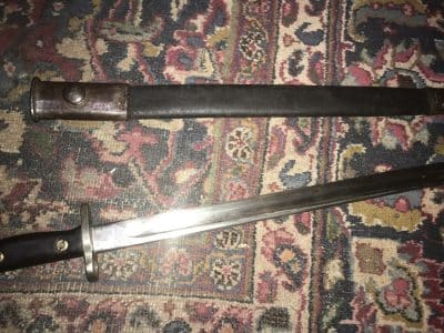 Bayonet and Scabbard British Army 1WW - Image 16