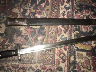 Bayonet and Scabbard British Army 1WW Military & War Antiques 18