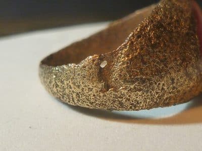 Ancient Roman Bronze Ring (5114) antique ring Antique Collectibles 8