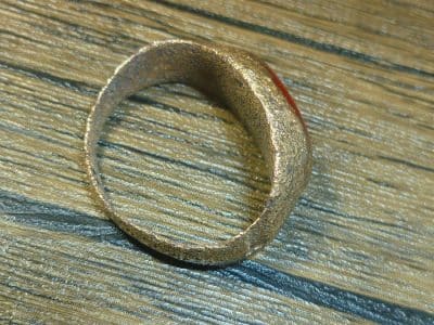 Ancient Roman Bronze Ring (5114) antique ring Antique Collectibles 6