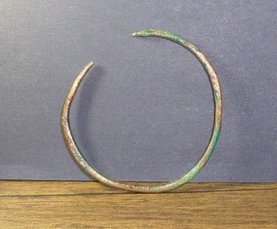 Ancient Viking Bronze Bracelet (5113) ancient viking Antique Bracelets 12