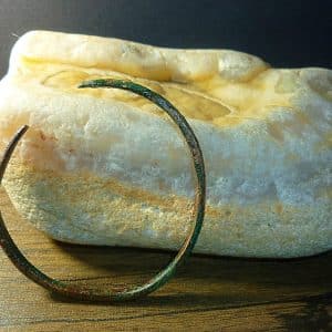 Ancient Viking Bronze Bracelet (5113) ancient viking Antique Bracelets 3