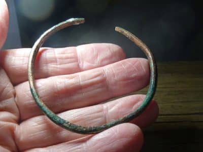 Ancient Viking Bronze Bracelet (5113) ancient viking Antique Bracelets 9