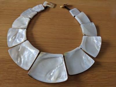 Pearl shell necklace beautiful unique necklace - Image 3