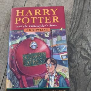Harry potter and the philosophers stone first edition second print hardback very rare book Rare book Antique Collectibles