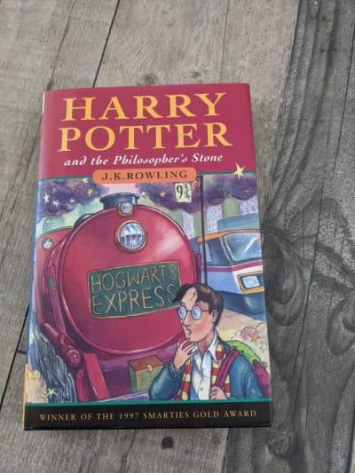 Harry potter and the philosophers stone first edition second print hardback very rare book Rare book Antique Collectibles 3
