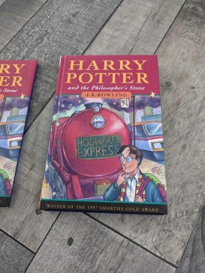 Harry potter and the philosophers stone first edition second print hardback very rare book Rare book Antique Collectibles 5