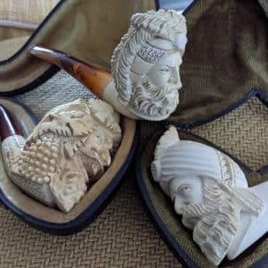 Meerschaum pipes absolutely stunning pipes Antique Collectibles
