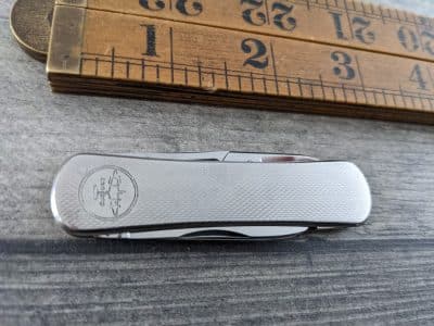 George ibbersons of Sheffield stainless steel manicureing knife very rare possibility unique pocketknife Antique Knives 4
