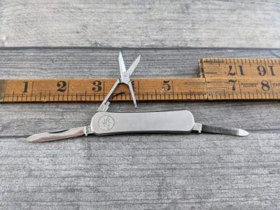 George ibbersons of Sheffield stainless steel manicureing knife very rare possibility unique pocketknife Antique Knives 3