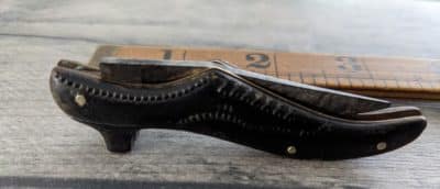 Victorian pocket knife in the form of a shoe Antique Knives 4