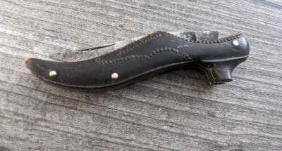 Victorian pocket knife in the form of a shoe Antique Knives 3