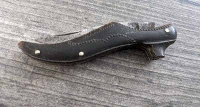 Victorian pocket knife in the form of a shoe