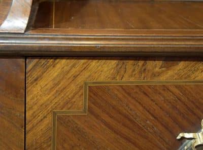 A French Louis XVI Style Kingwood & Marquetry Secretaire - Image 10