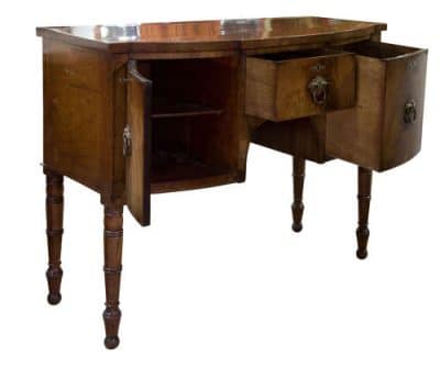 A William IV mahogany bow fronted sideboard Antique Furniture 4