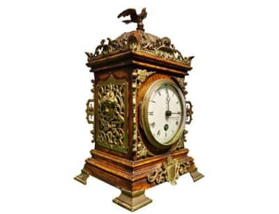 Brass Mounted 8 Day Timepiece - Image 2