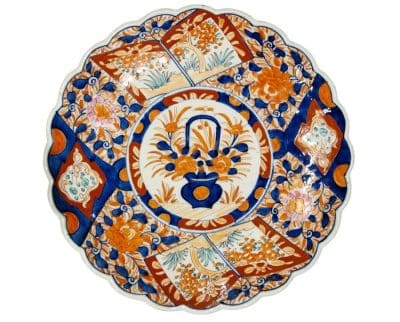 Japanese Imari Charger Antique Ceramics 3