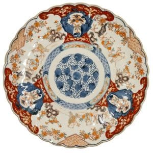Japanese Imari Charger Antique Ceramics