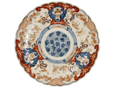 Japanese Imari Charger Antique Ceramics 3