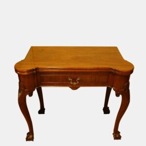 Mahogany Foldover Table Antique Furniture