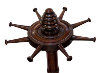 Mahogany revolving ‘carousel’, stick and parasol stand c1820 Antiquities 4