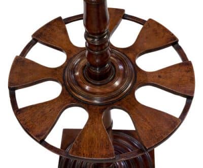 Mahogany revolving ‘carousel’, stick and parasol stand c1820 Antiquities 5