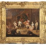 Oil on Canvas Antique Art