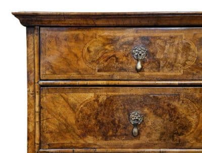 William & Mary Walnut Chest on Stand Antique Chests 7